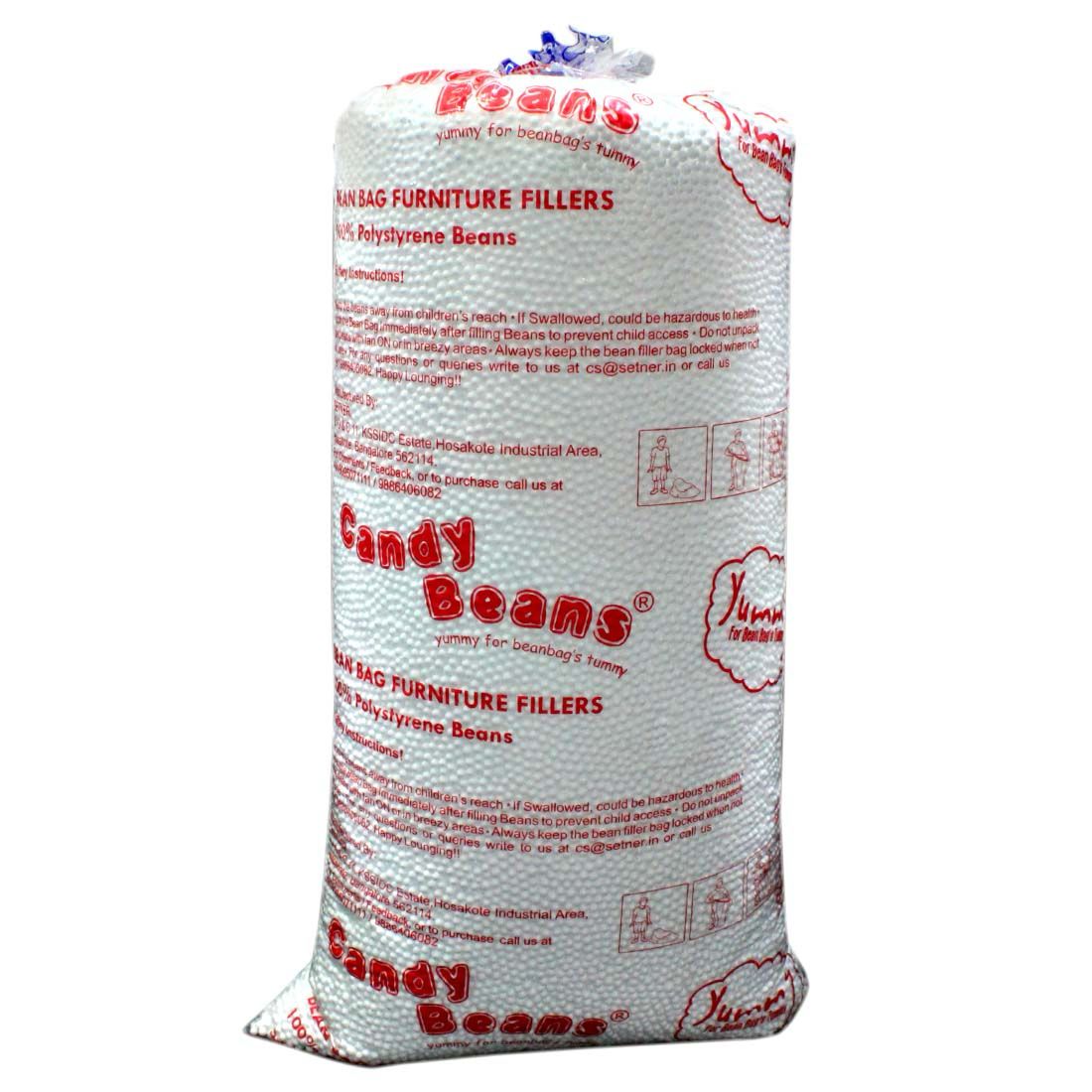 Candy Beans High Density Virgin 5-7 mm EPS Beans Refill - 600 Grams